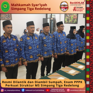 Resmi Dilantik dan Diambil Sumpah, Enam PPPK Perkuat Struktur MS Simpang Tiga Redelong